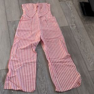 Strapless jumpsuit